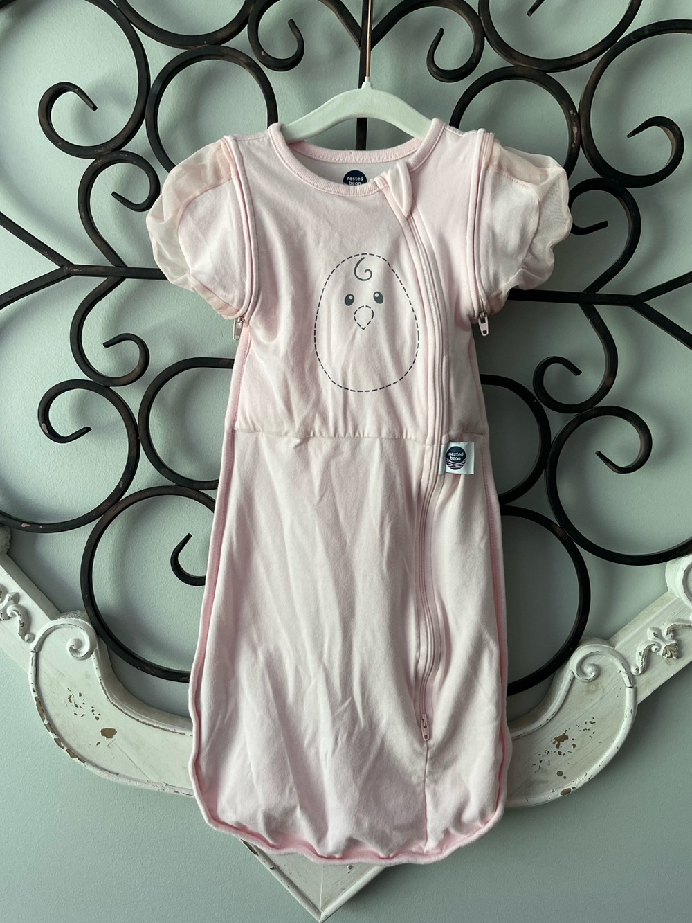 Nested Bean Zen One convertible Swaddle - Pink